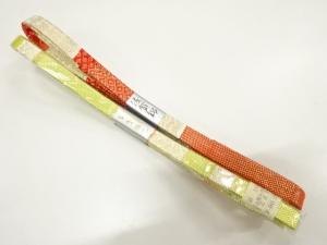 未使用品　正絹　佐賀錦帯締め　2本セット